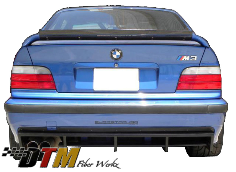 BMW E36 M3 DTM Style Rear Diffuser [FRP or CFRP]